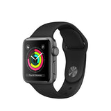 Apple Watch Series 3 GPS with a screen protector