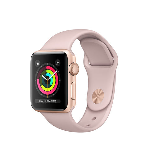 Apple Watch Series 3 GPS with a screen protector